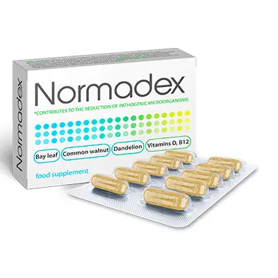 Normadex (capsules). Imagem 3.